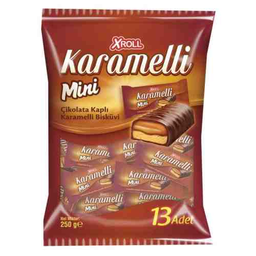 Xroll Çikolatalı Karamelli Bar Poşet 250 G