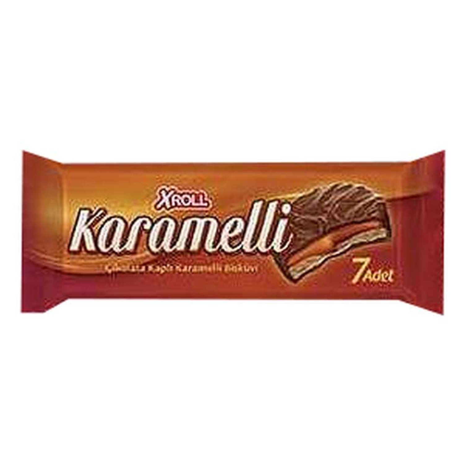 Xroll Çikolatalı Karamelli Bar XL 7'li 180 G