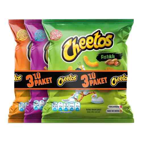 Cheetos Cips Mısır Fıstık-Peynir-Biftek Midi 60 G