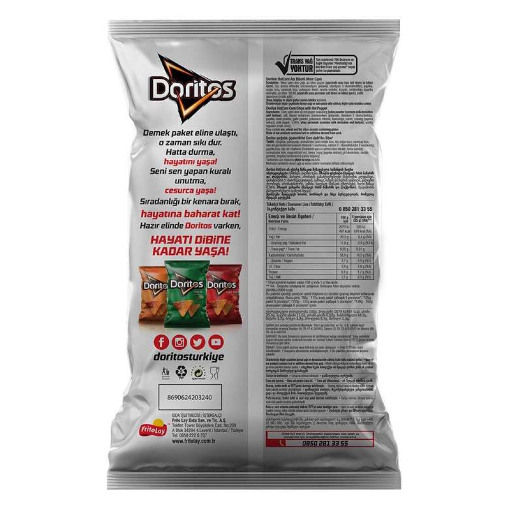 Doritos Hotcorn 113 G