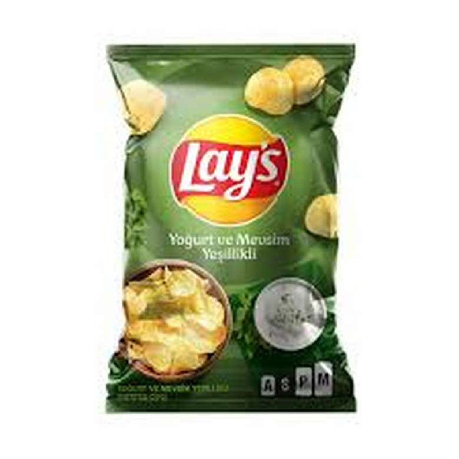 Lay's Yoğurt Mevsim Yeşillikli Patates Cipsi 107 G