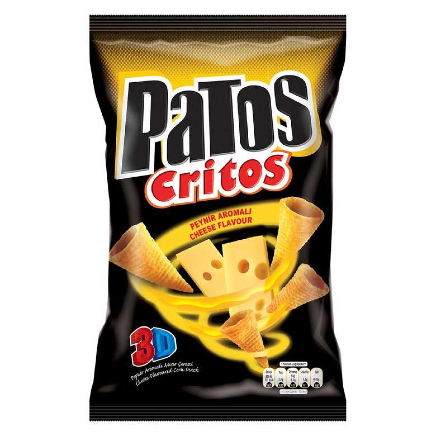 Patos Critos Cips Mısır Peynirli 115 G