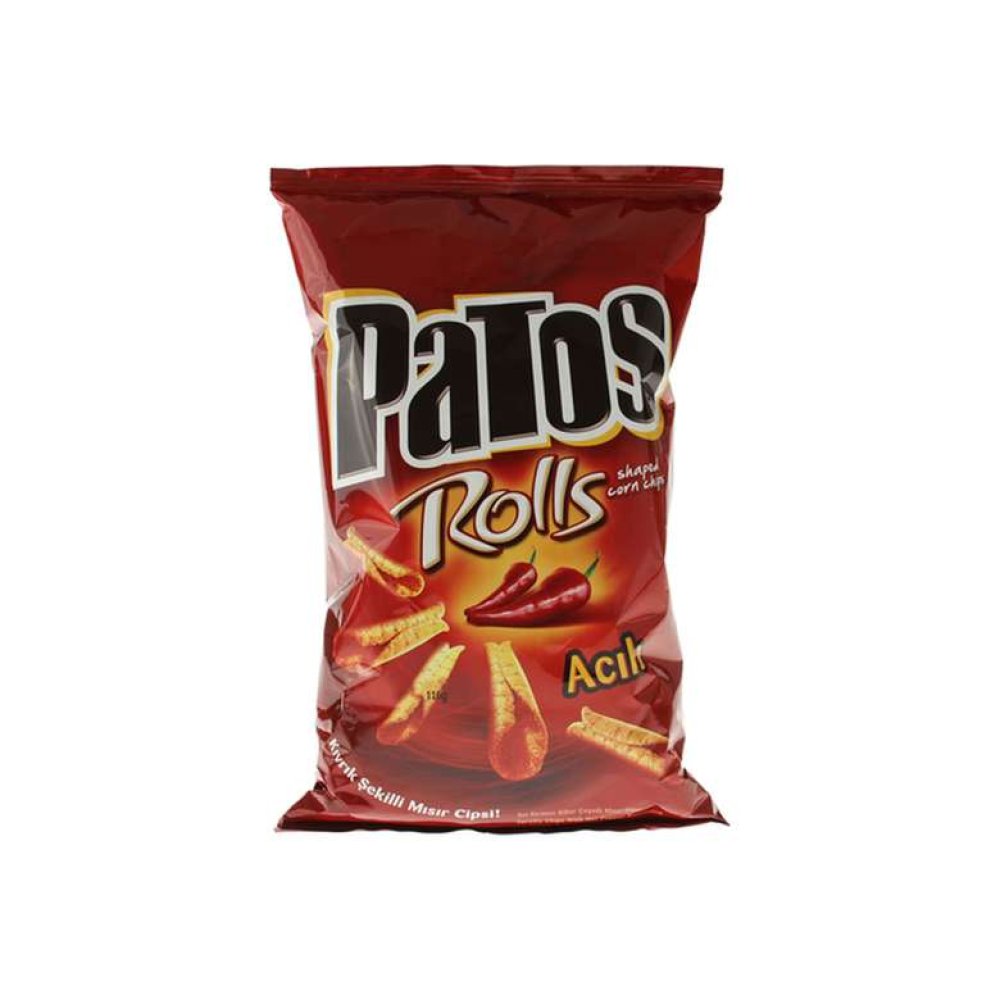 Patos Rolls Mısır Cipsi 109 G
