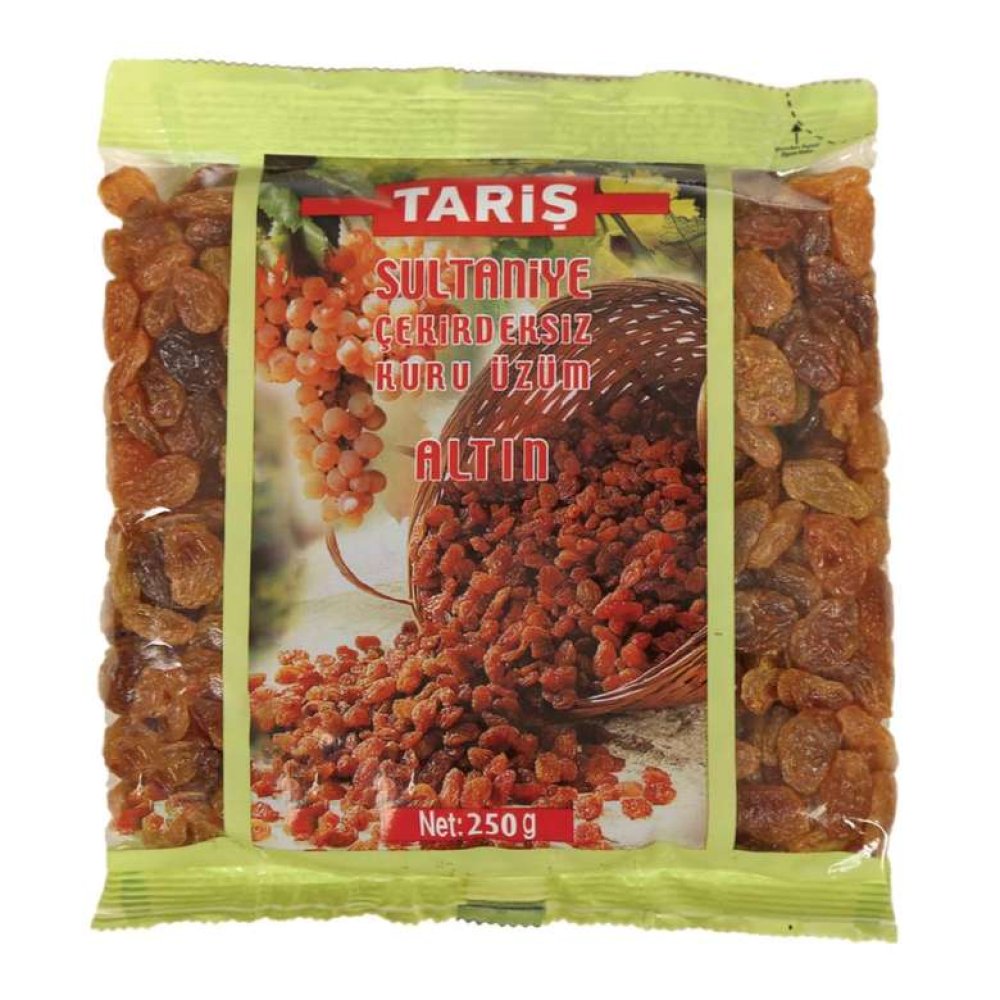 Tariş Sultaniye Çekirdeksiz Üzüm 250 G