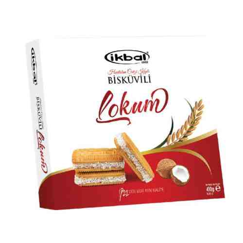 İkbal Lokum Bisküvil 410 G