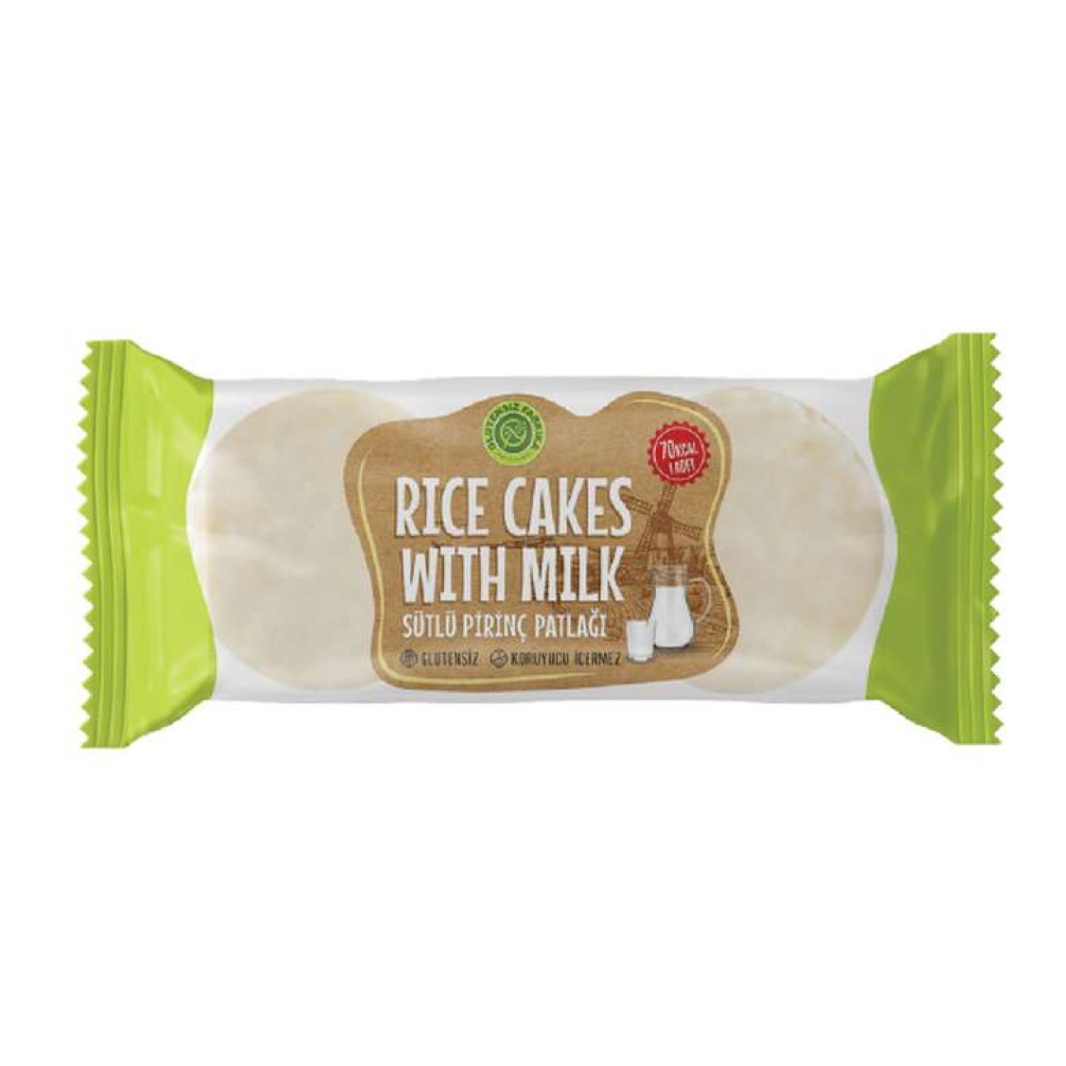 Rice Cakes Glutensiz Pirinç Patlağı 90 G