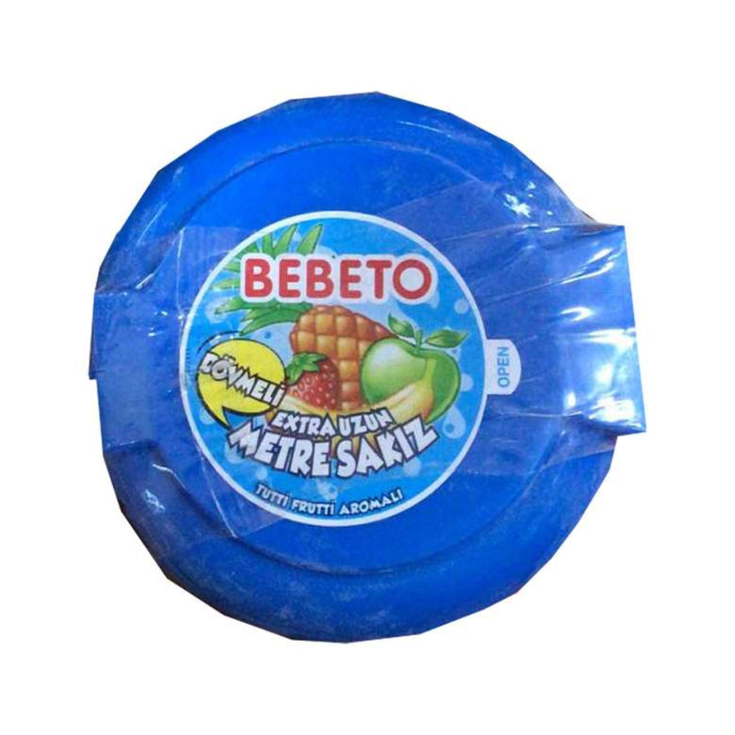 Bebeto Tutti Frutti Aromalı Sakız Metre 36 G
