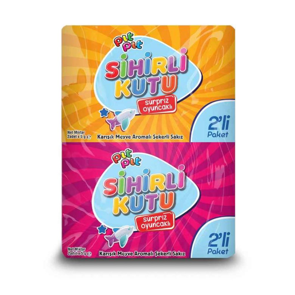 Pıt Pıt Sakız Oyuncaklı 2*5 G