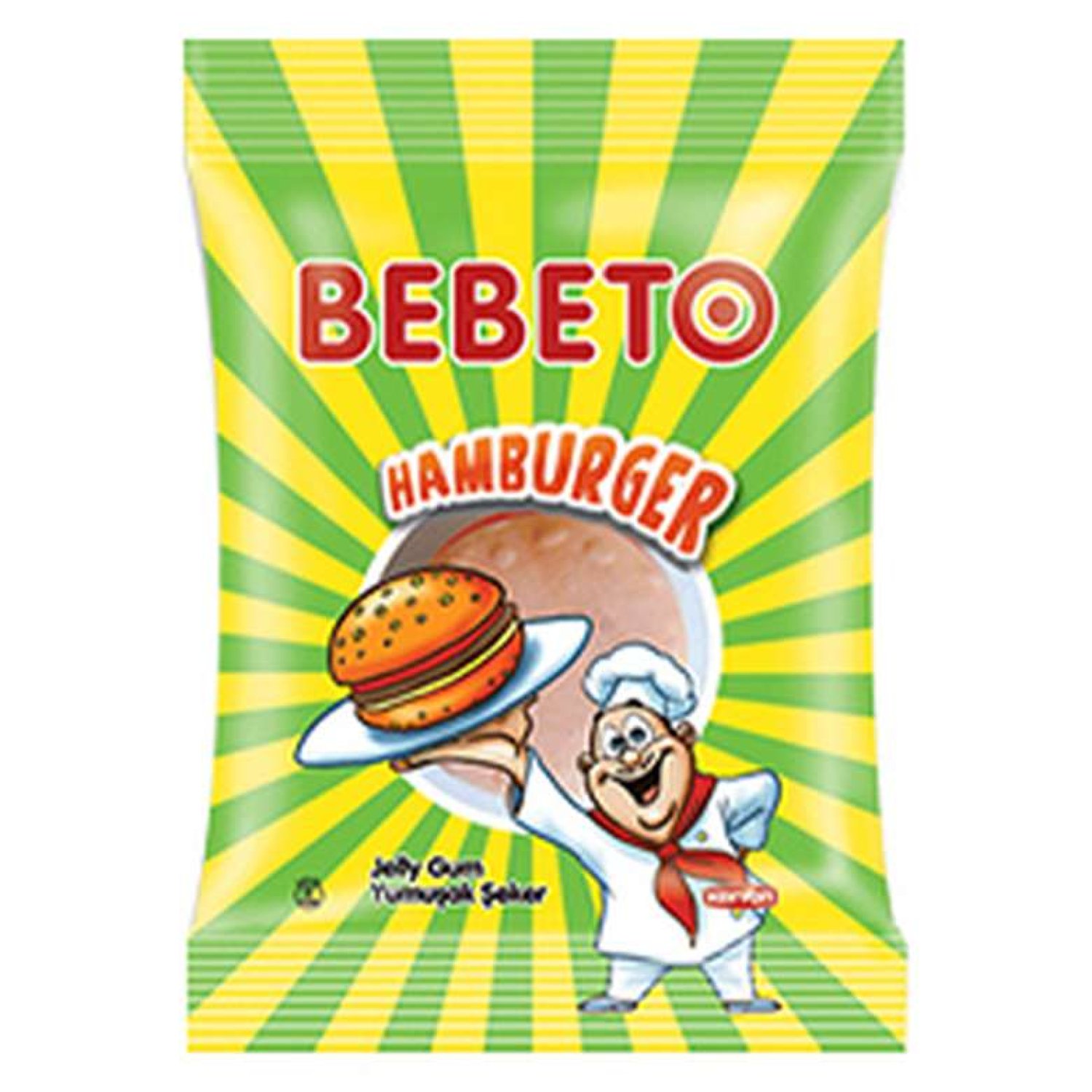 Bebeto Fast Food Hamburger Yumuşak Şeker 30 G/23,1g