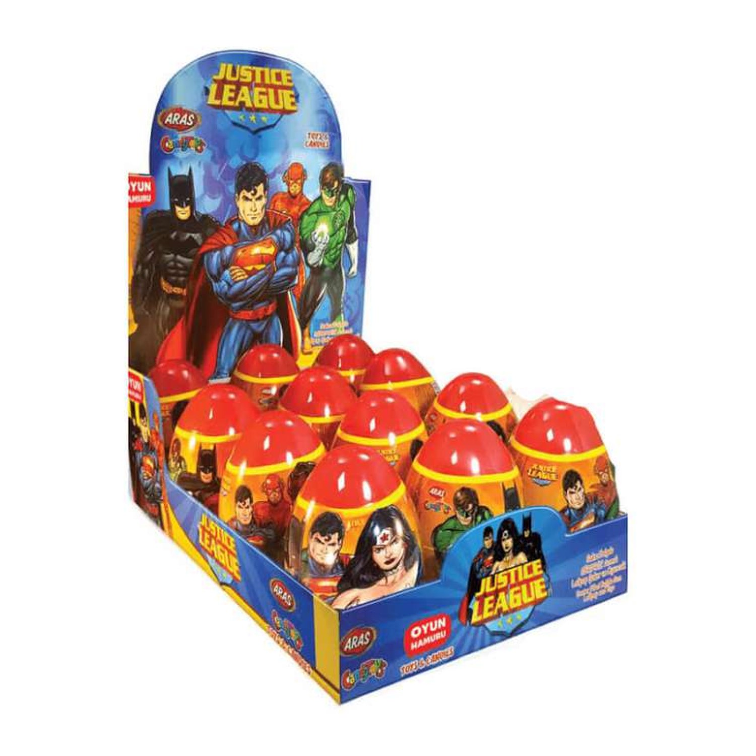 Justice League Şeker Lolipop Hediyeli 16 G