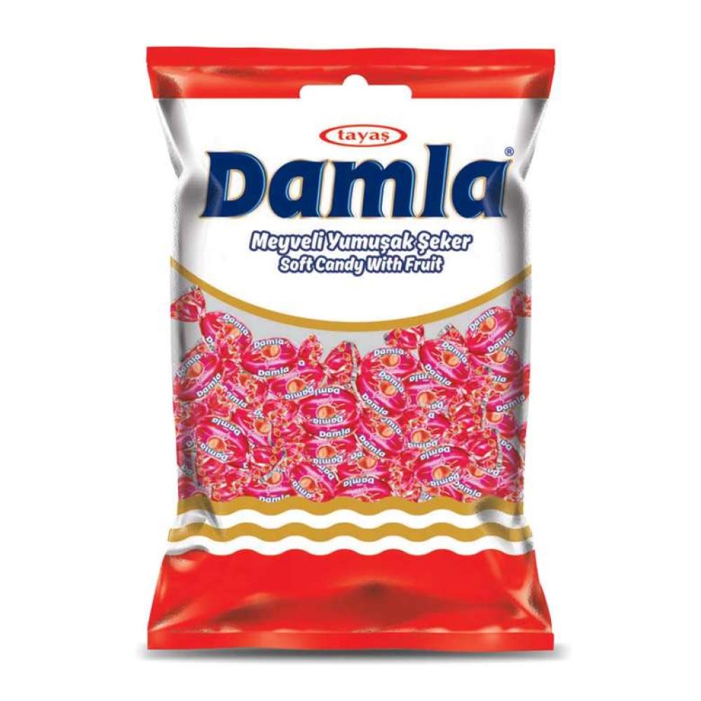 Tayaş Damla Yumuşak Şeker Çilekli 350 G