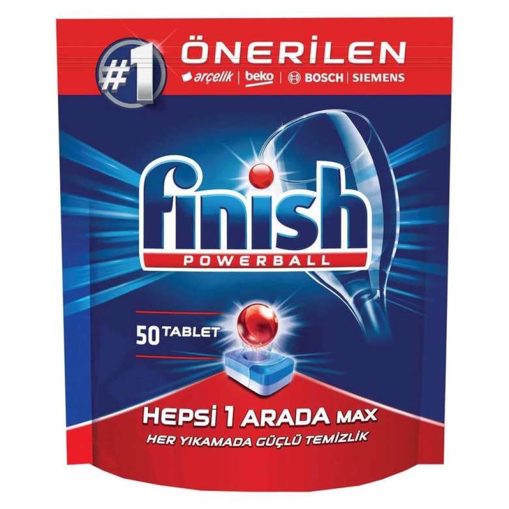 Finish Bulaşık Makinesi Tableti Hepsi 1 Arada 50'li