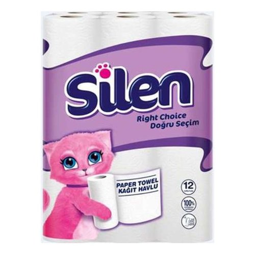 Silen Kağıt Havlu 12'li