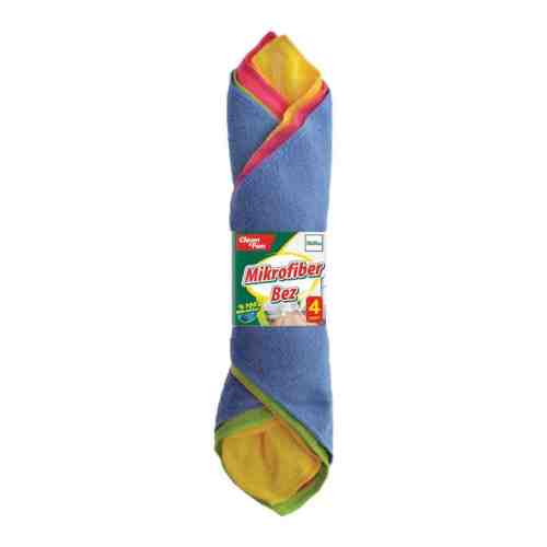 Clean&Fun Mikrofiber Bez 4'lü
