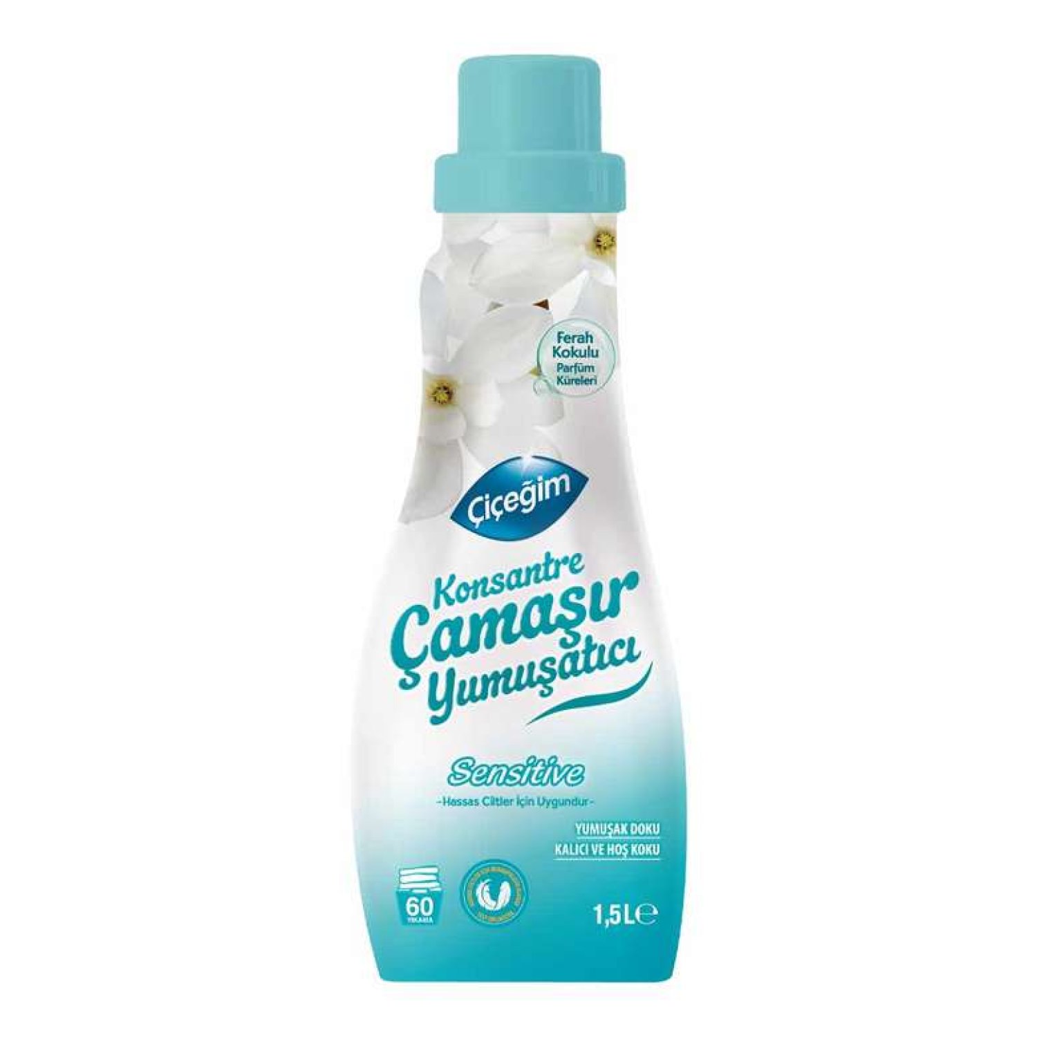 Çiçeğim Konsantre Yumuşatıcı  Sensitive 1500 Ml