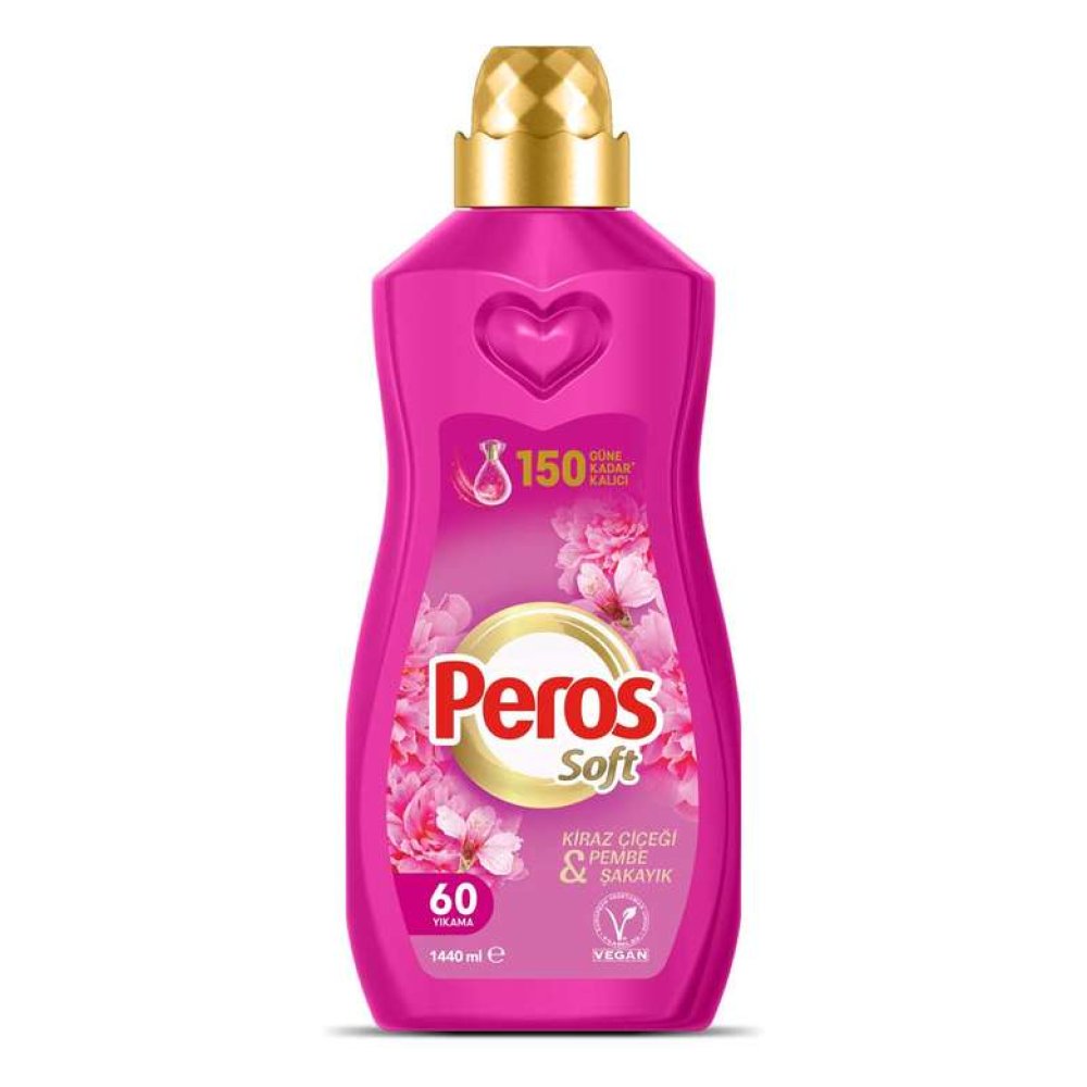 Peros Konsantre Yumuşatıcı Kiraz Çiçeği&Pembe Şakayık 1440 ml