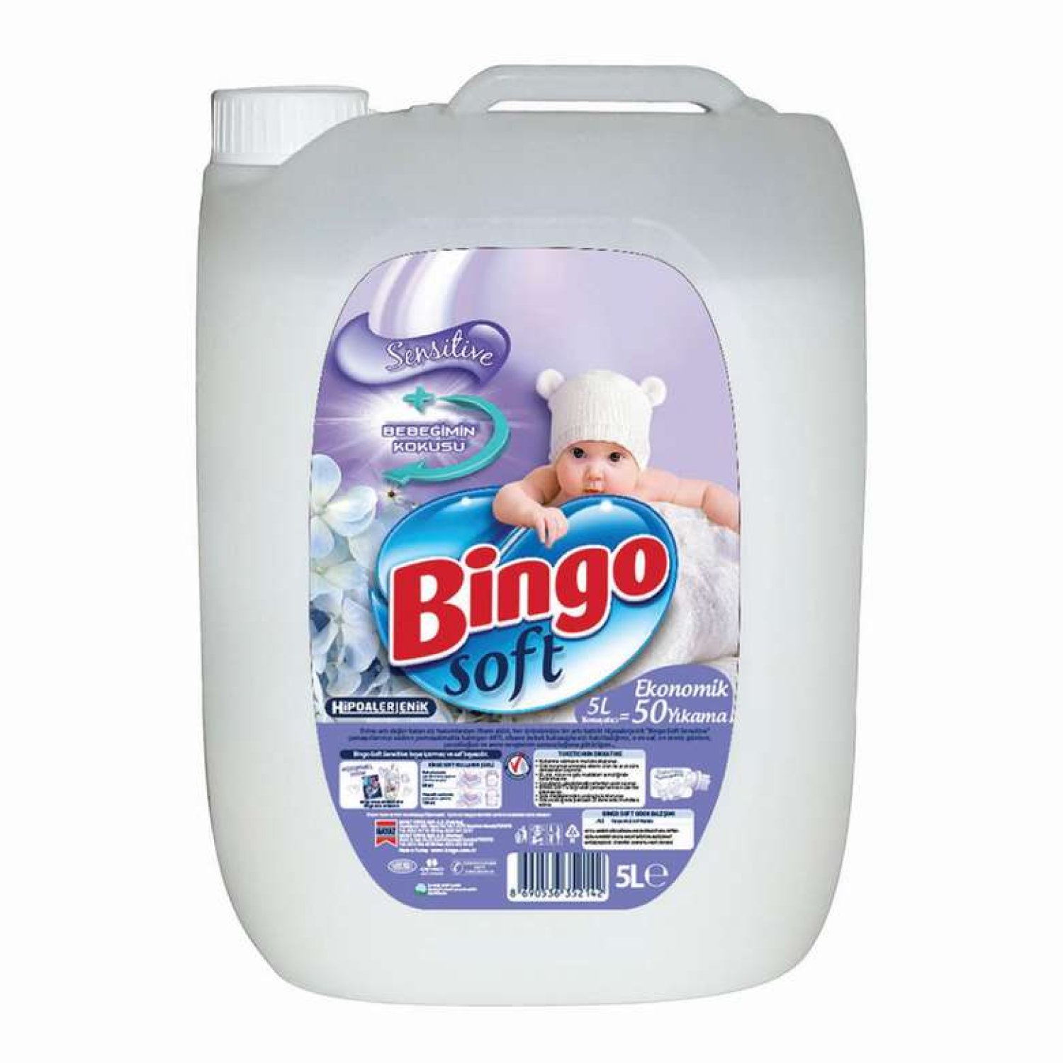 Soft Bingo Çamaşır Yumuşatıcısı 5 L