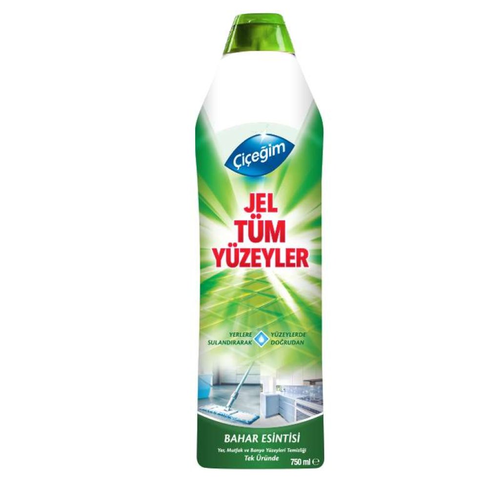 Çiçeğim Jel Temizleyici Bahar 750 ml