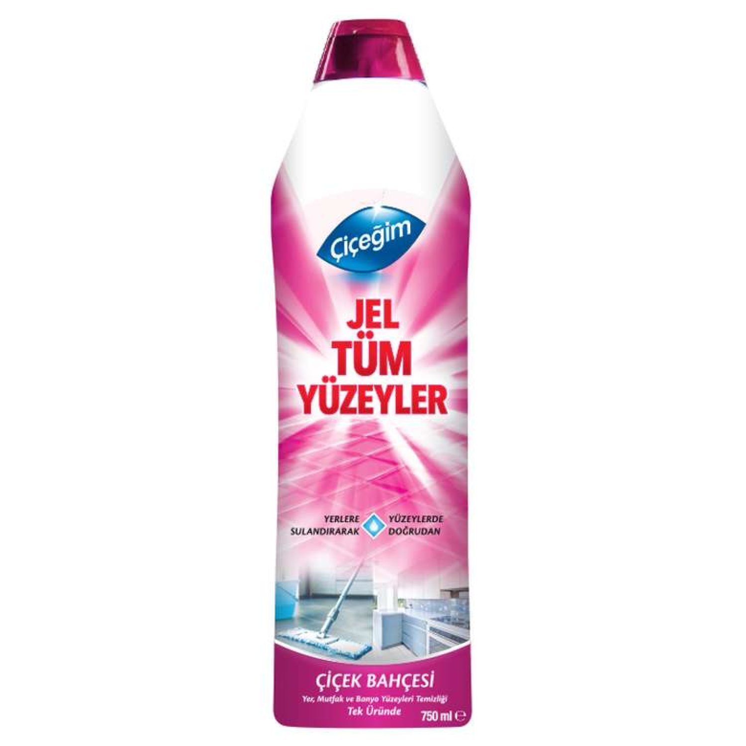 Çiçeğim Jel Temizleyici Çiçek 750 ml