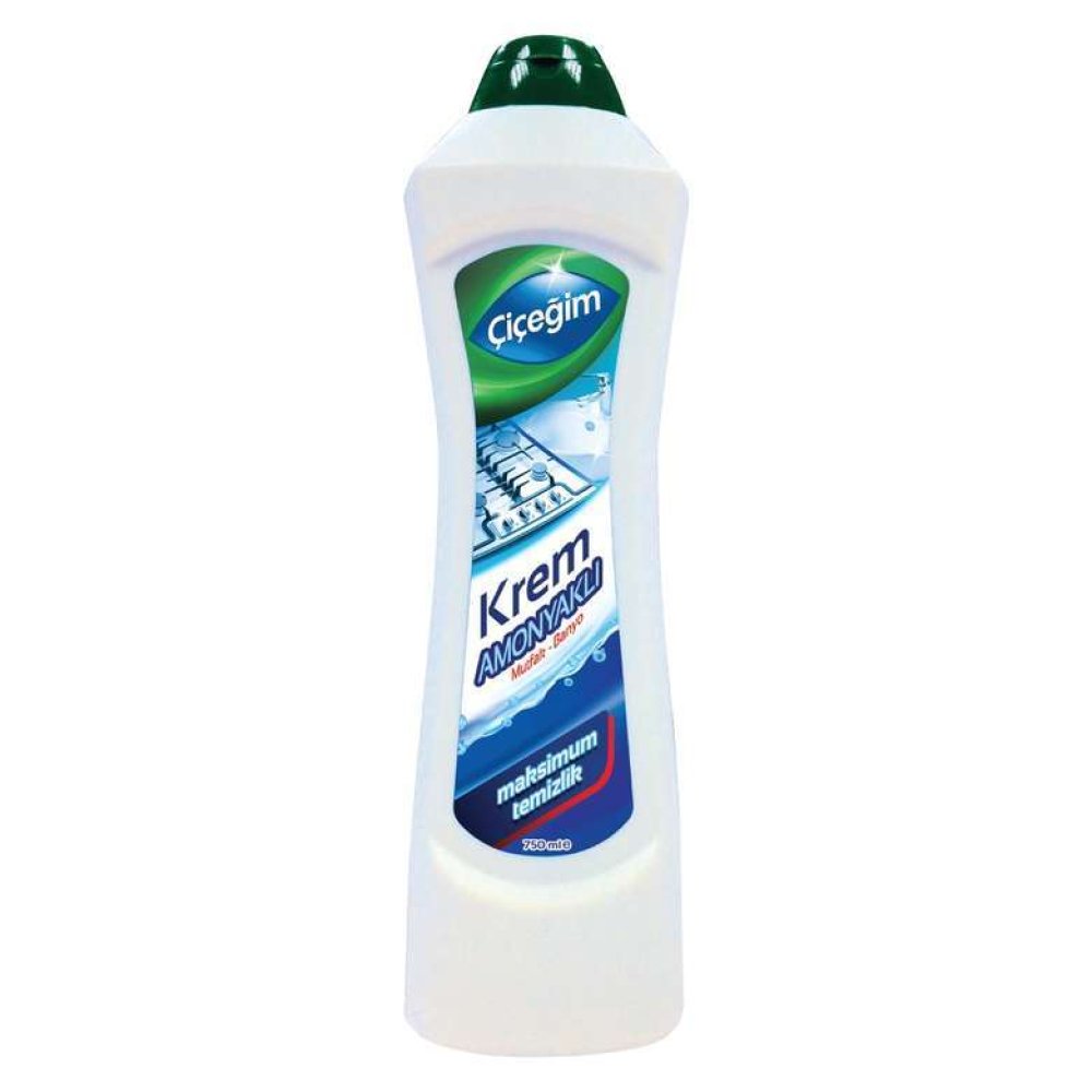 Çiçeğim Krem Temizleyici Amonyak 750 Ml