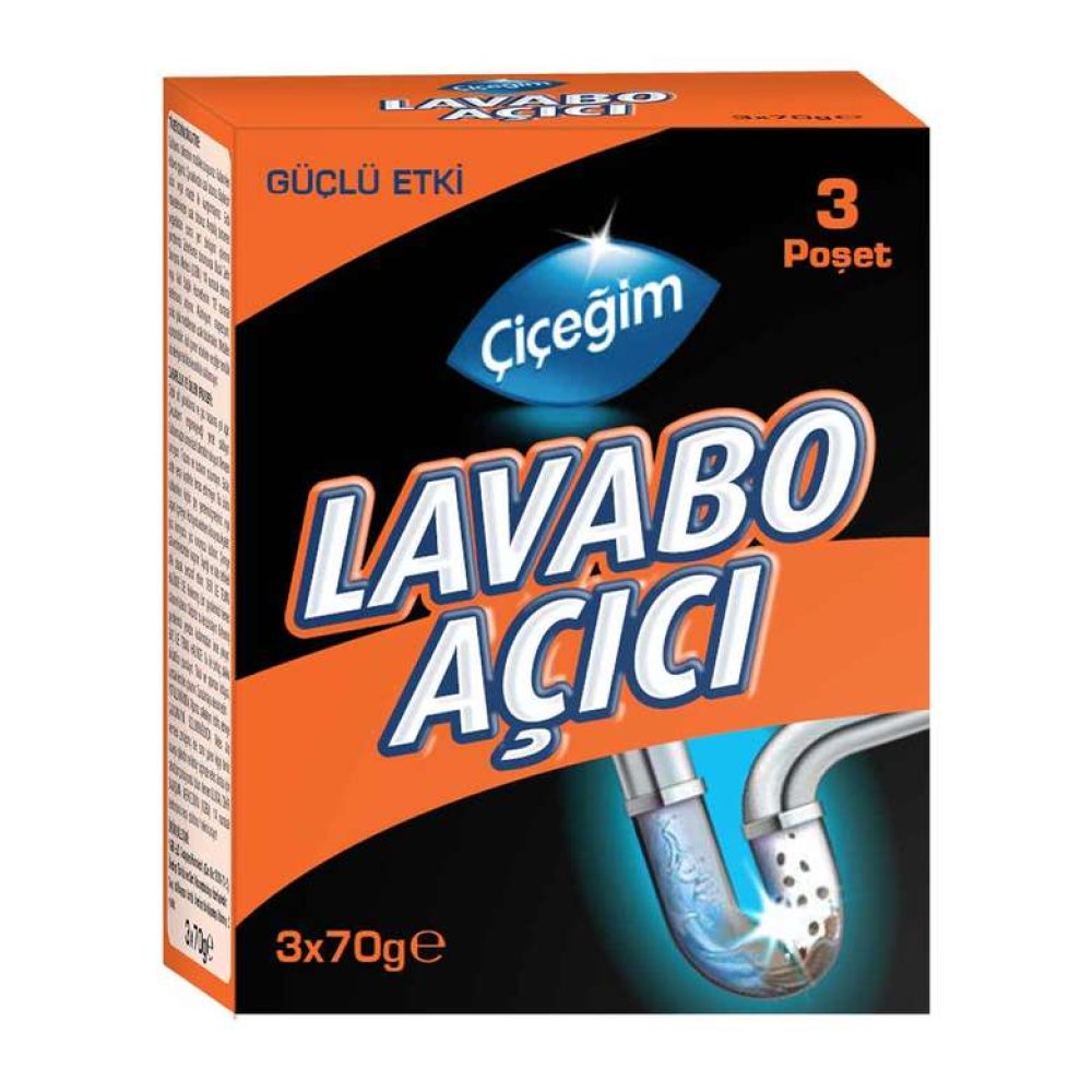 Çiçeğim Lavabo Açıcı 3X70 G