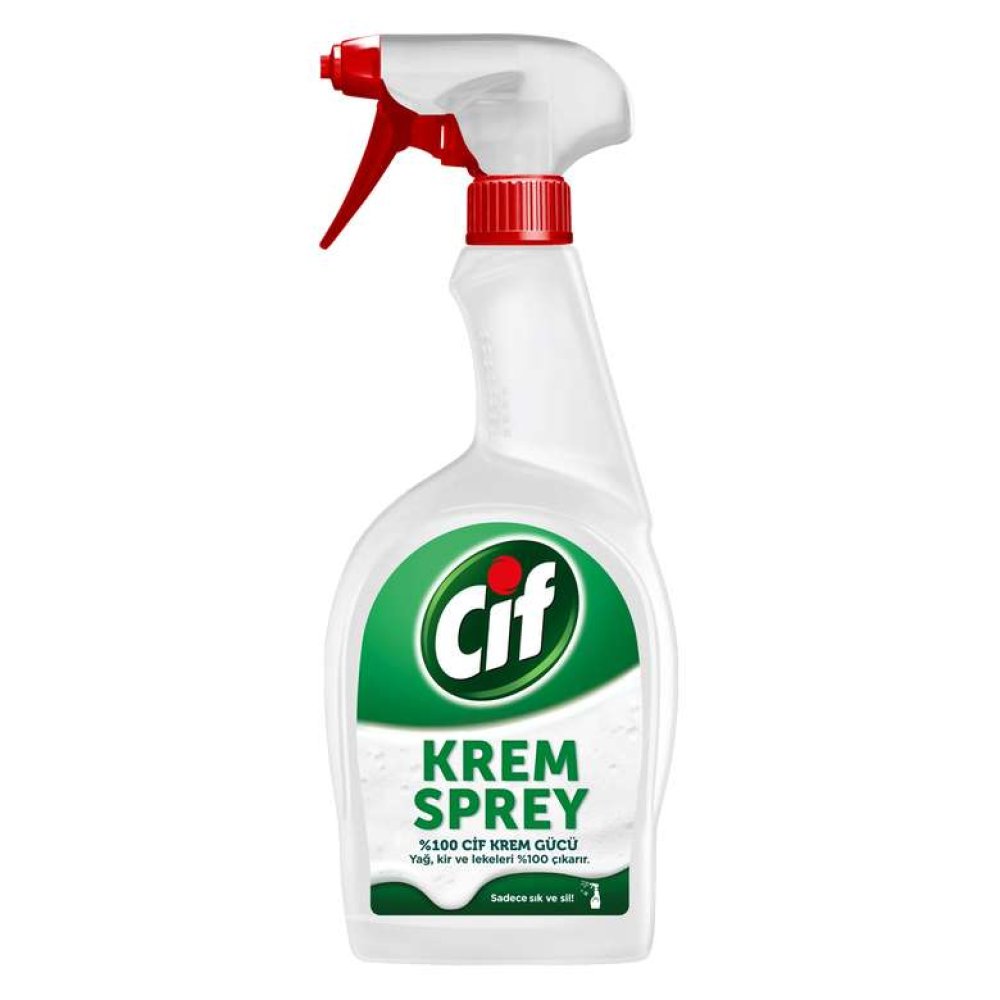 Cıf Banyo&mutfak Tem. Sprey Krem 750 Ml
