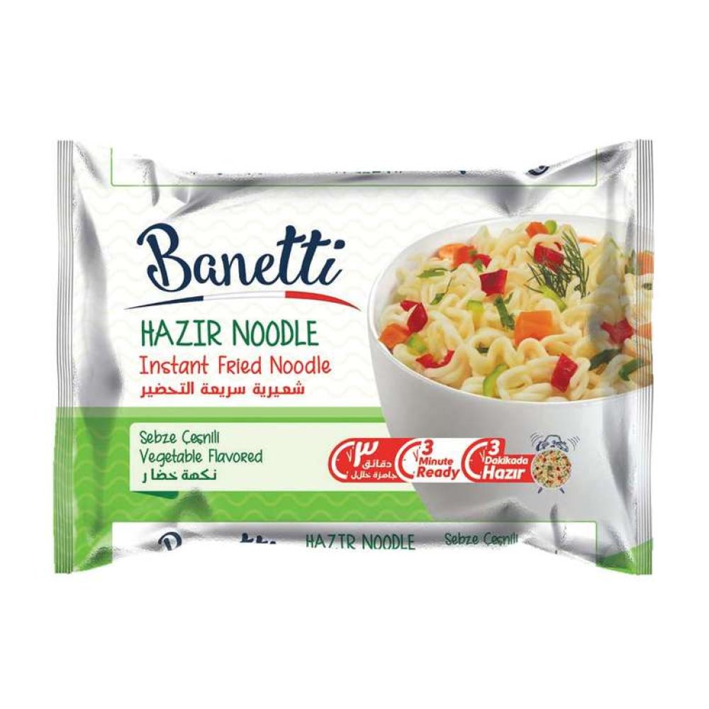 Banetti Noodle Paket Sezbeli 75 G