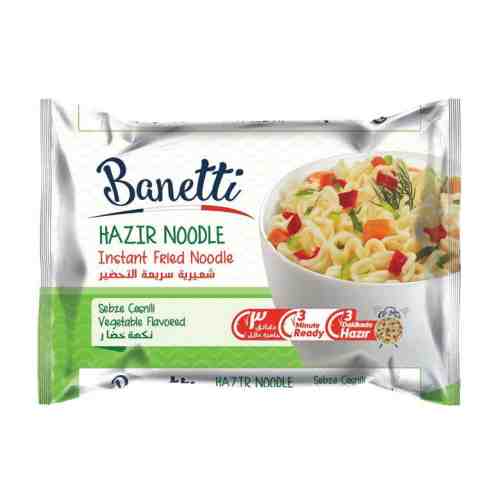 Banetti Noodle Paket Sezbeli 75 G