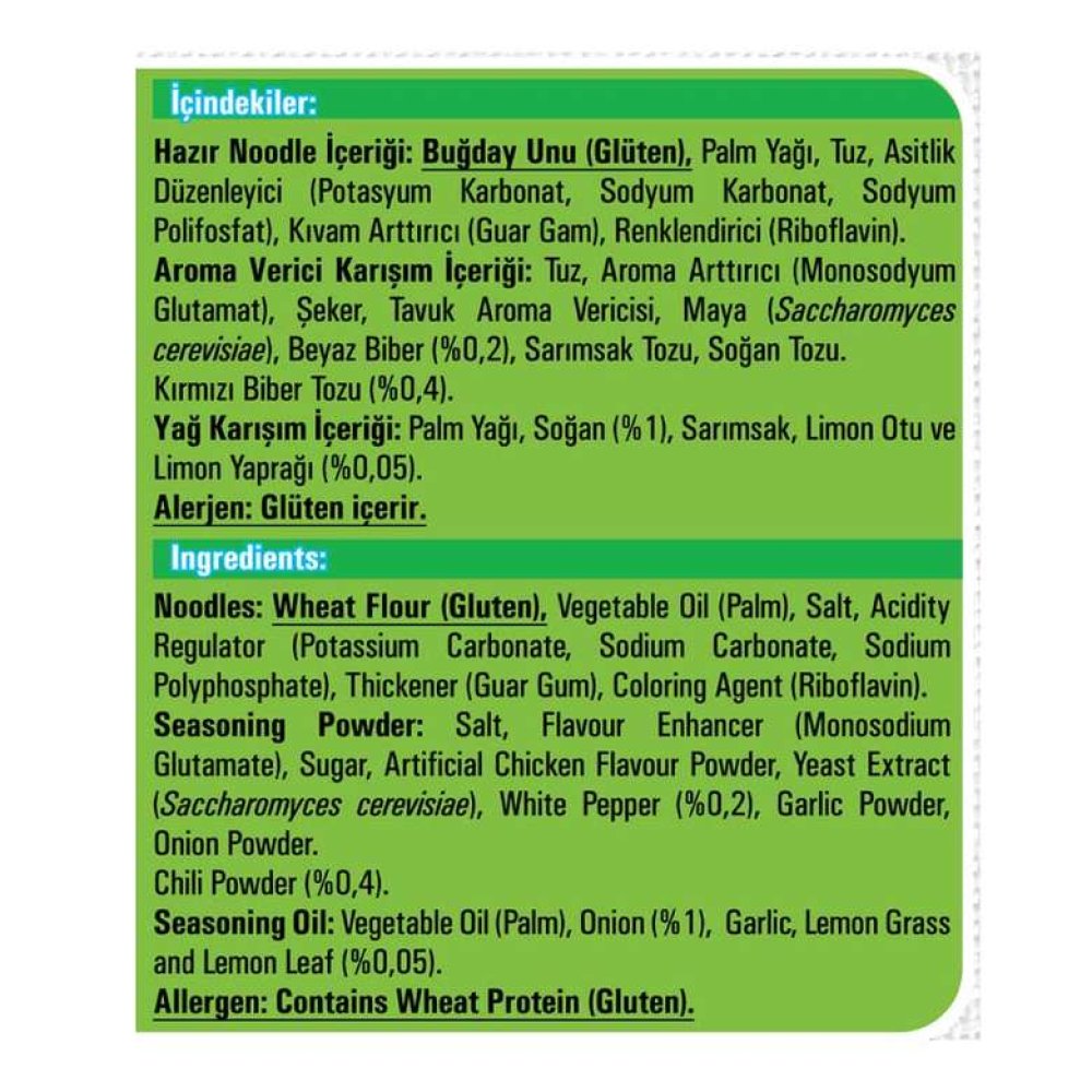 İndo Mie Noodle Paket Sebzeli 75 g