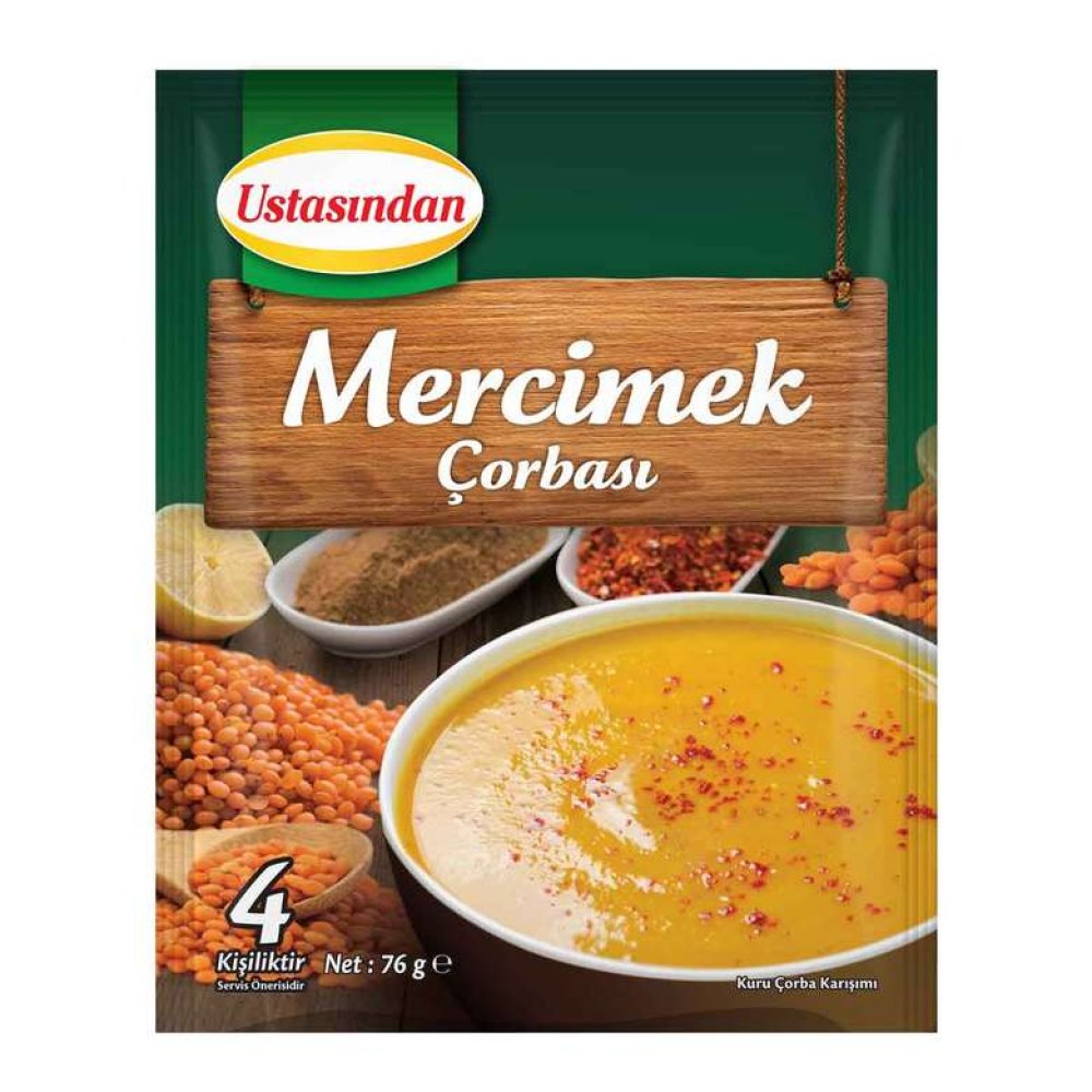 Ustasından Çorba Mercimek 76 G