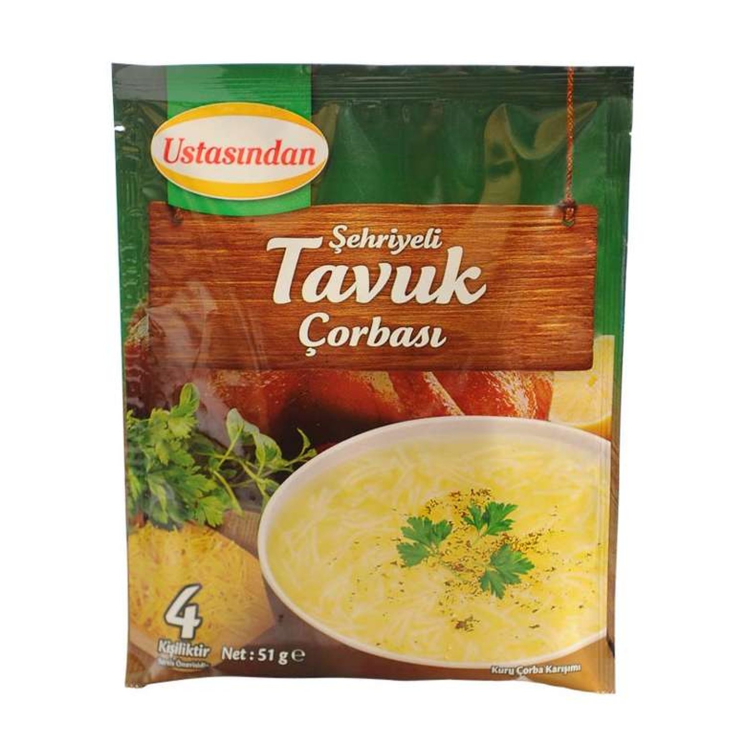 Ustasından Çorba Şehriyeli Tavuk 51 G