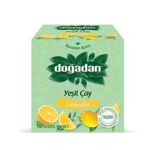 Doğadan Limonlu Yeşil Çay 10 'lu
