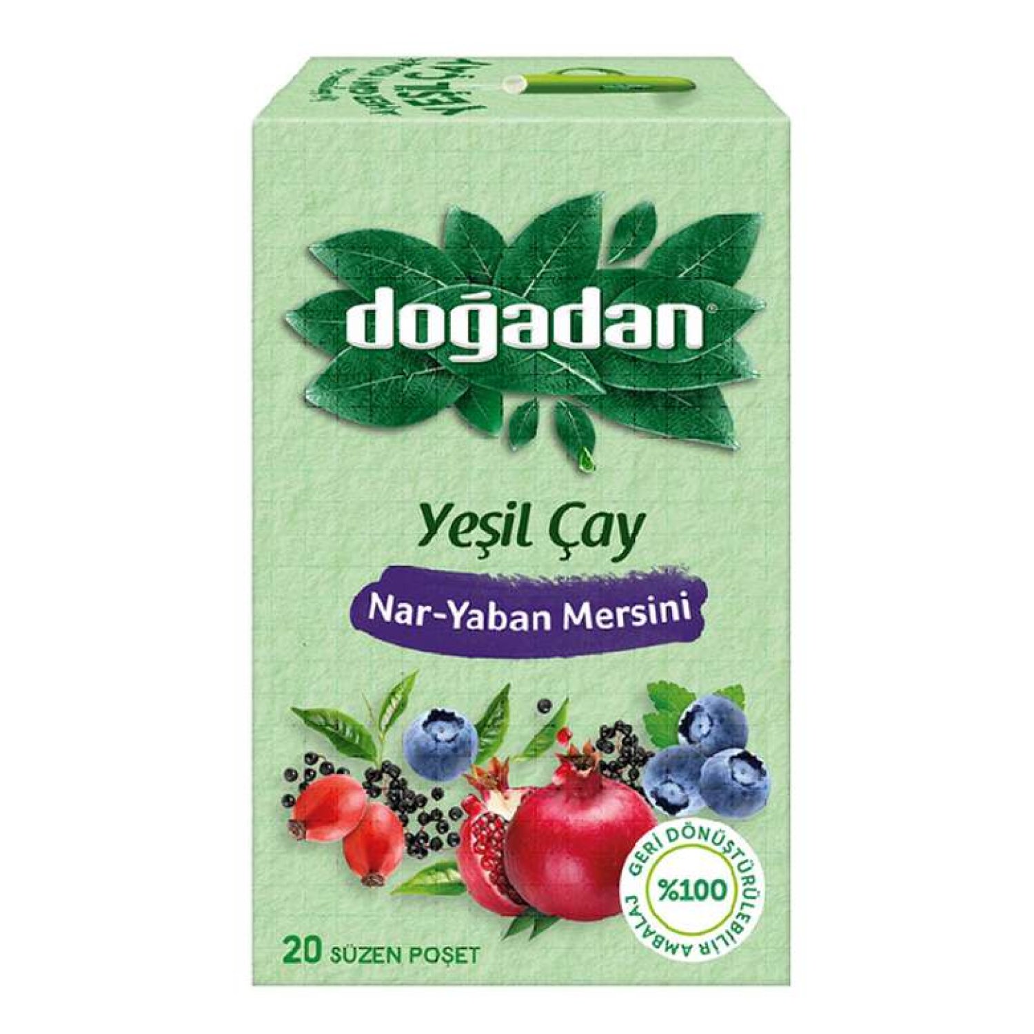 Doğadan Nar Yabanmersinli 20'li