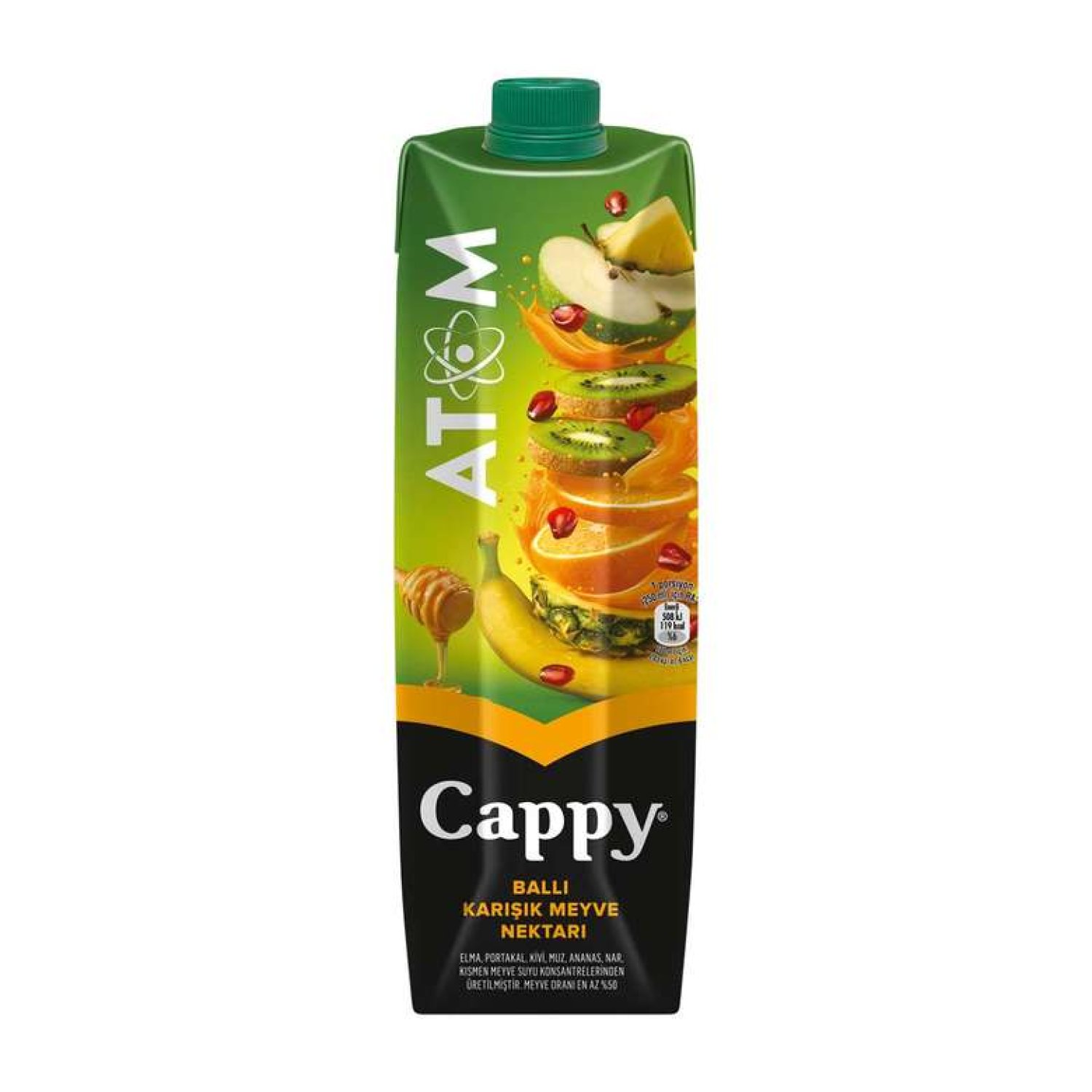 Cappy Atom Meyve Nektarı 1 L