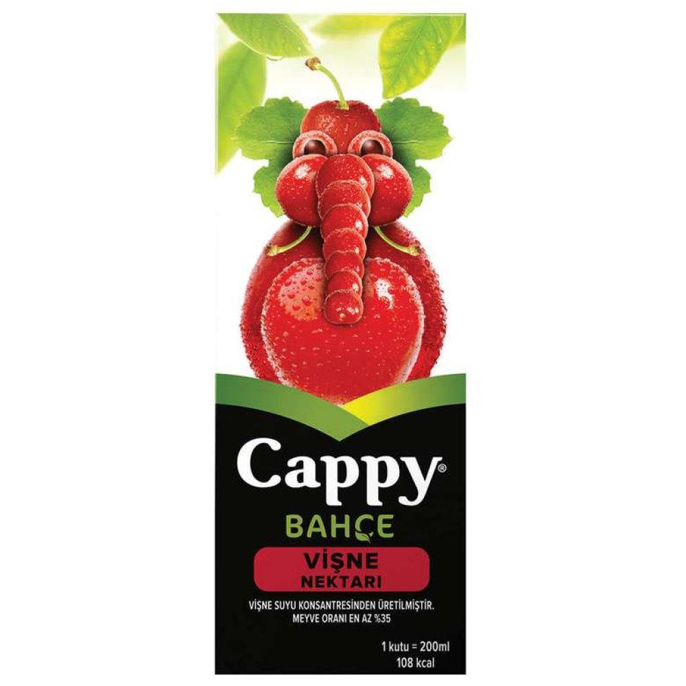 Cappy Meyve Nektarı Vişne 200 Ml