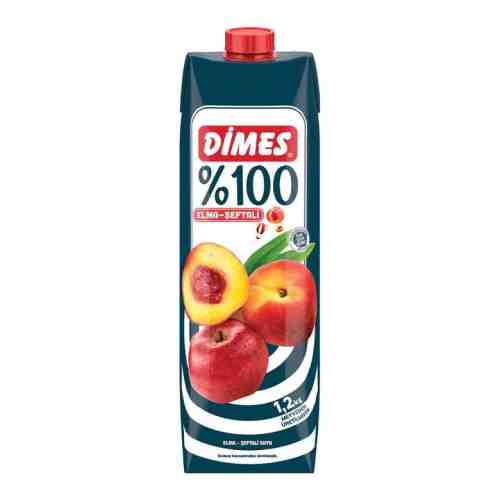 Dimes Meyveli İçecek %100 Şeftali-Elma 1 L