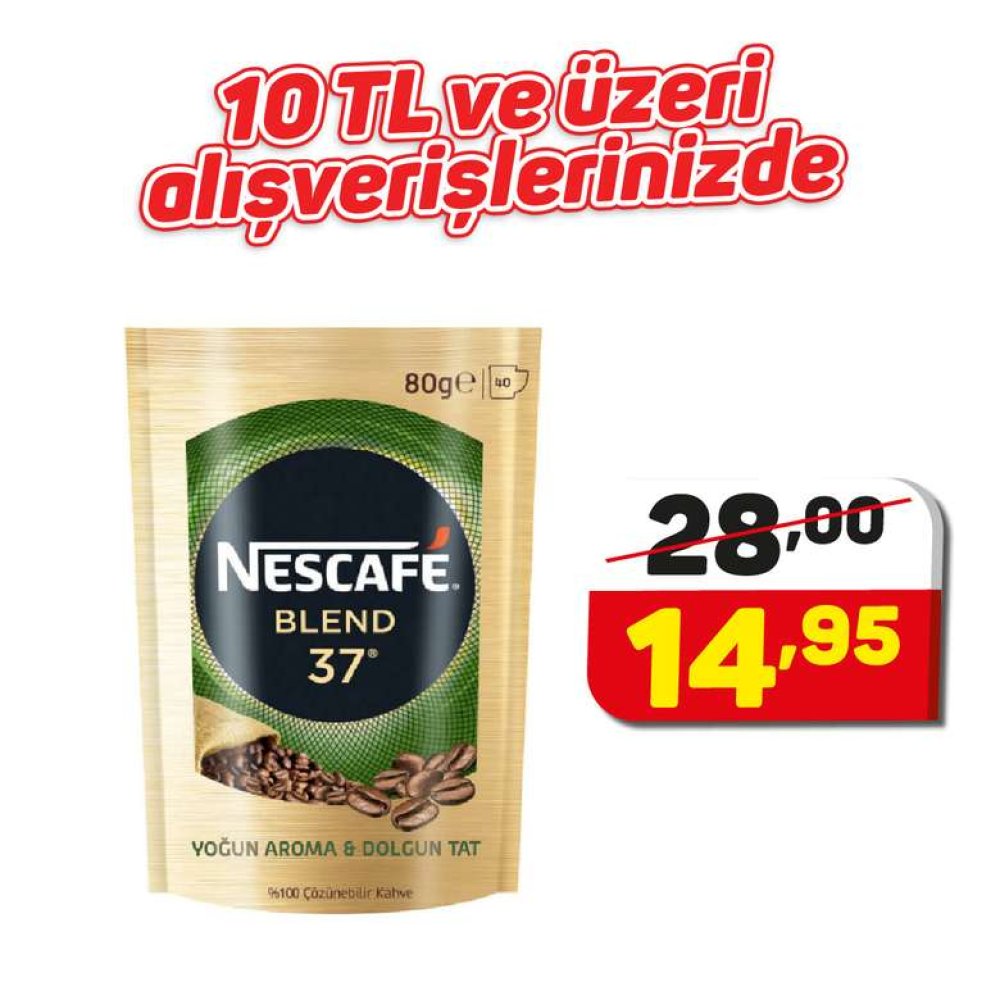 Nescafe Blend 37 Eko Paket 80 G