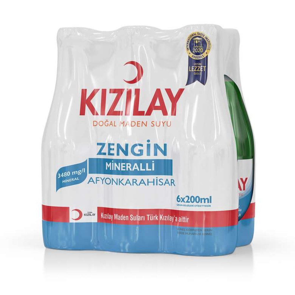 Kızılay Maden Suyu Sade 6x200 Ml