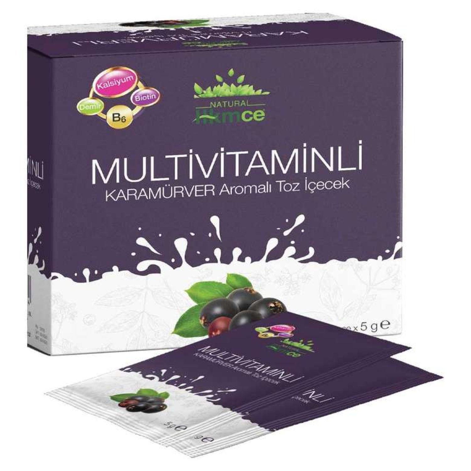 Natural Hekimce Toz İçecek 15'li - Karamürverli