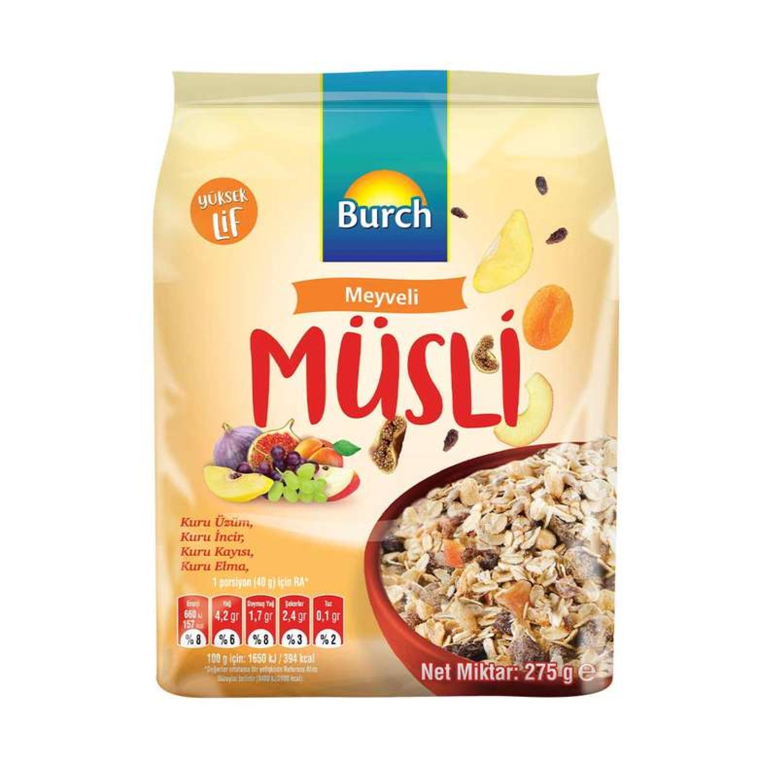 Meyveli Müsli 275 G Burch
