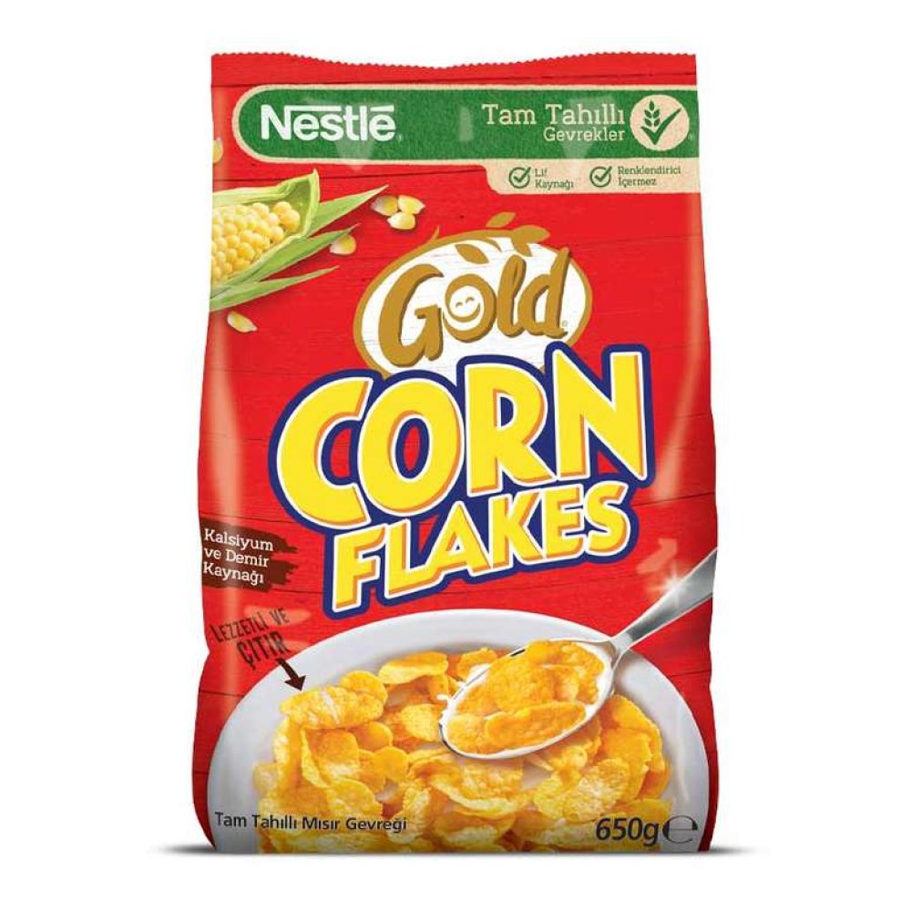 Nestle Corn Flakes Mısır Gevreği 650 G