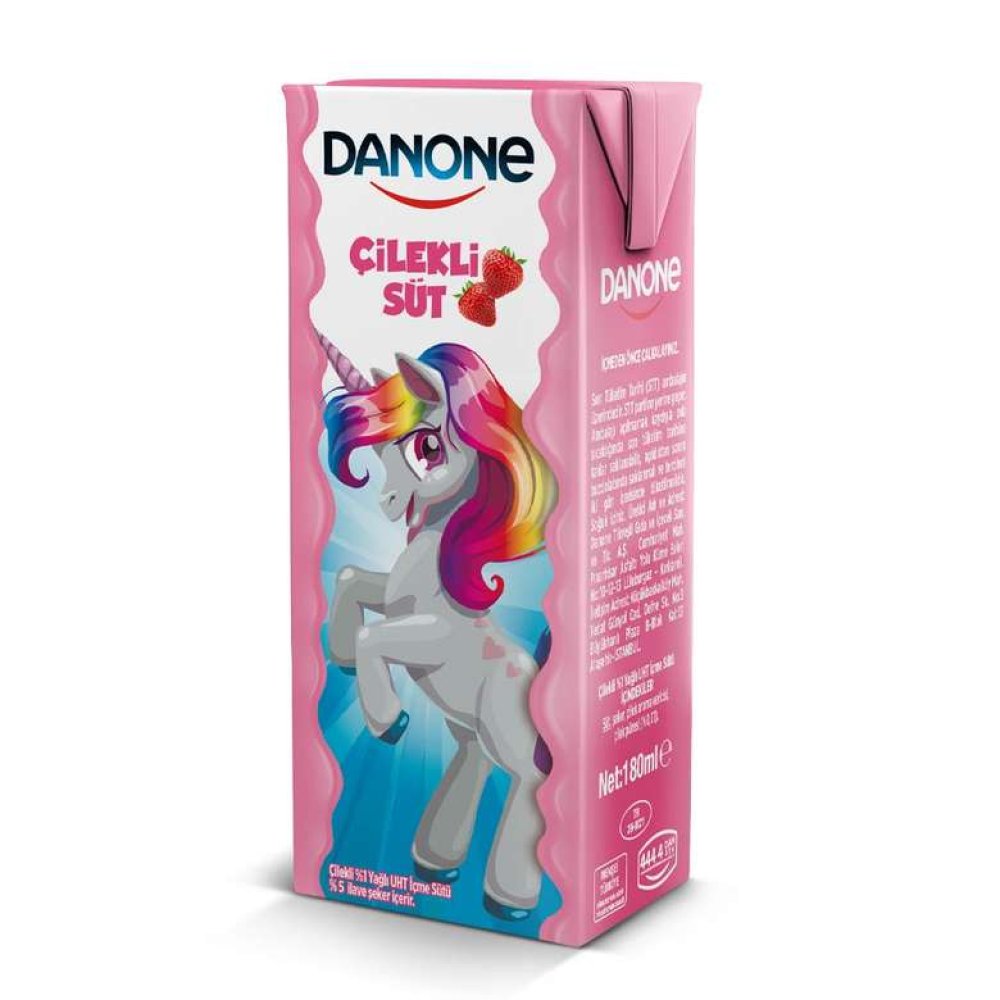 Danone Süt Çilekli 180 Ml