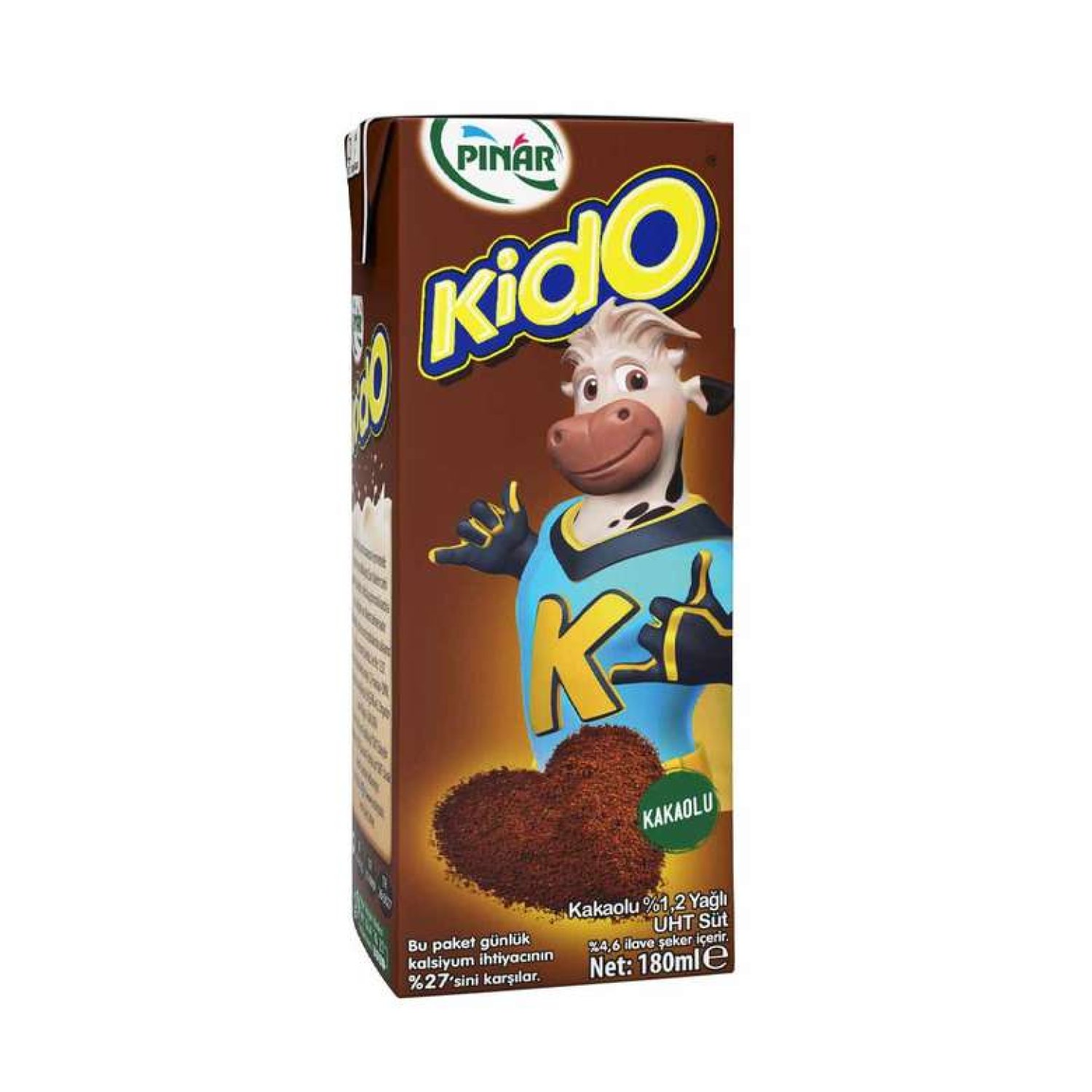 Pınar Kido Süt Kakaolu 180 Ml