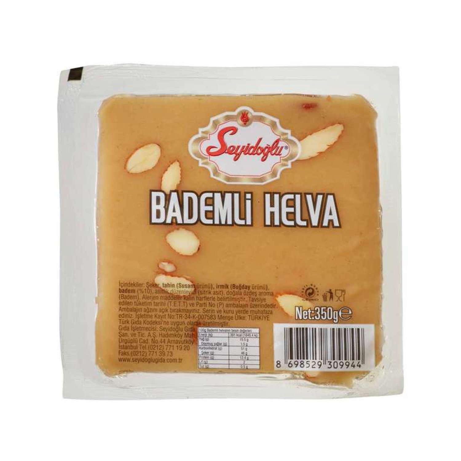 Seyidoğlu Bademli Helva 350 G