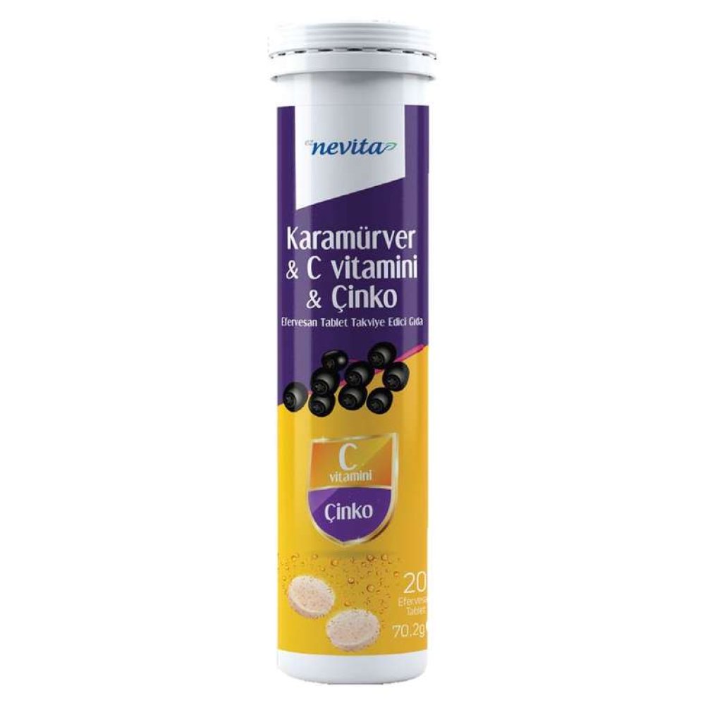 Gıda Takviyesi Efervesan Tablet - Karamürver