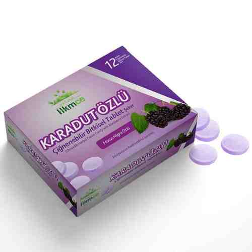 Natural Hekimce Karadut Özlü Çiğneme Tableti 30 G