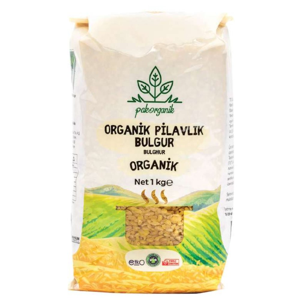 Pakorganik Bulgur Pilavlık Organik 1000 G