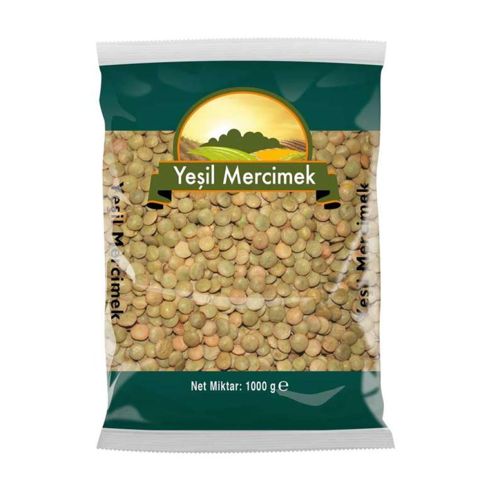 Yöremce Mercimek Yeşil 1000 G