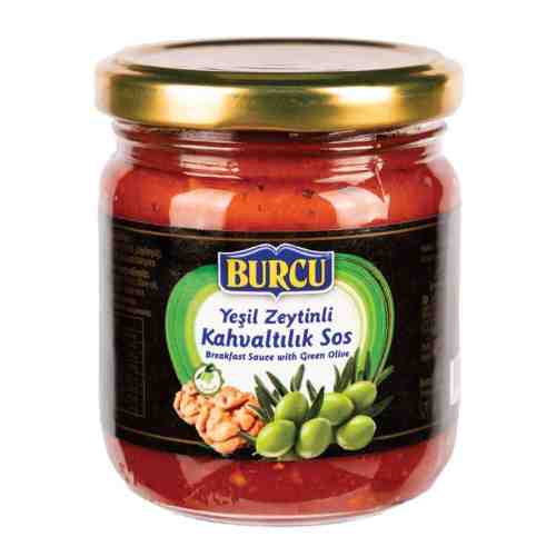 Burcu Kahvaltılık Sos Yeşil Zeytinli 200 G