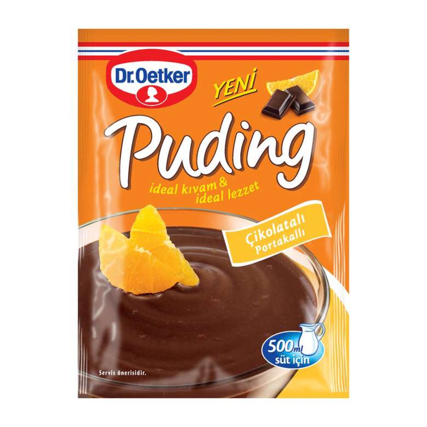 Dr.Oetker Çikolatalı Portakallı Puding 102G
